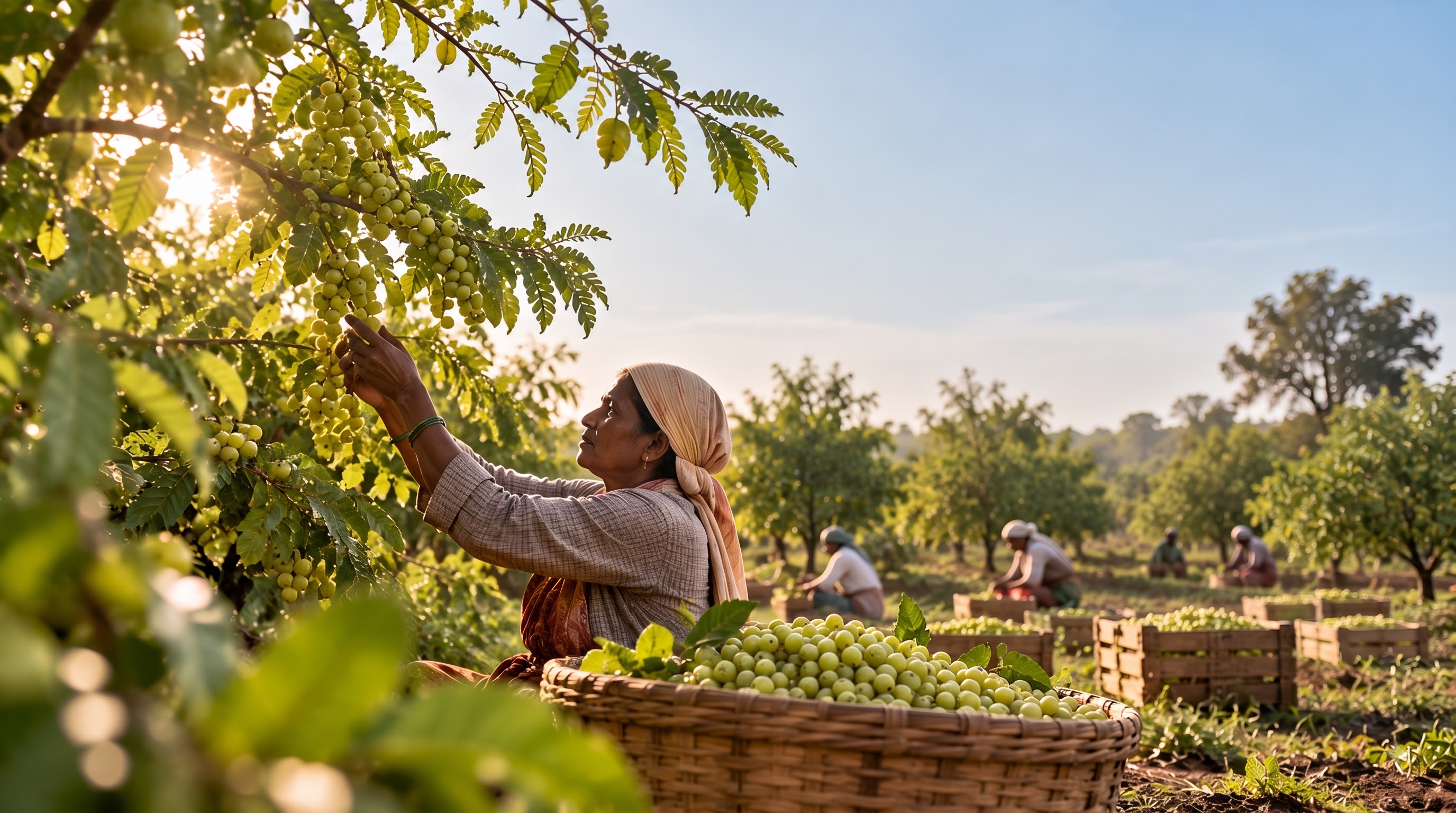 Herbs sourced from trusted farms